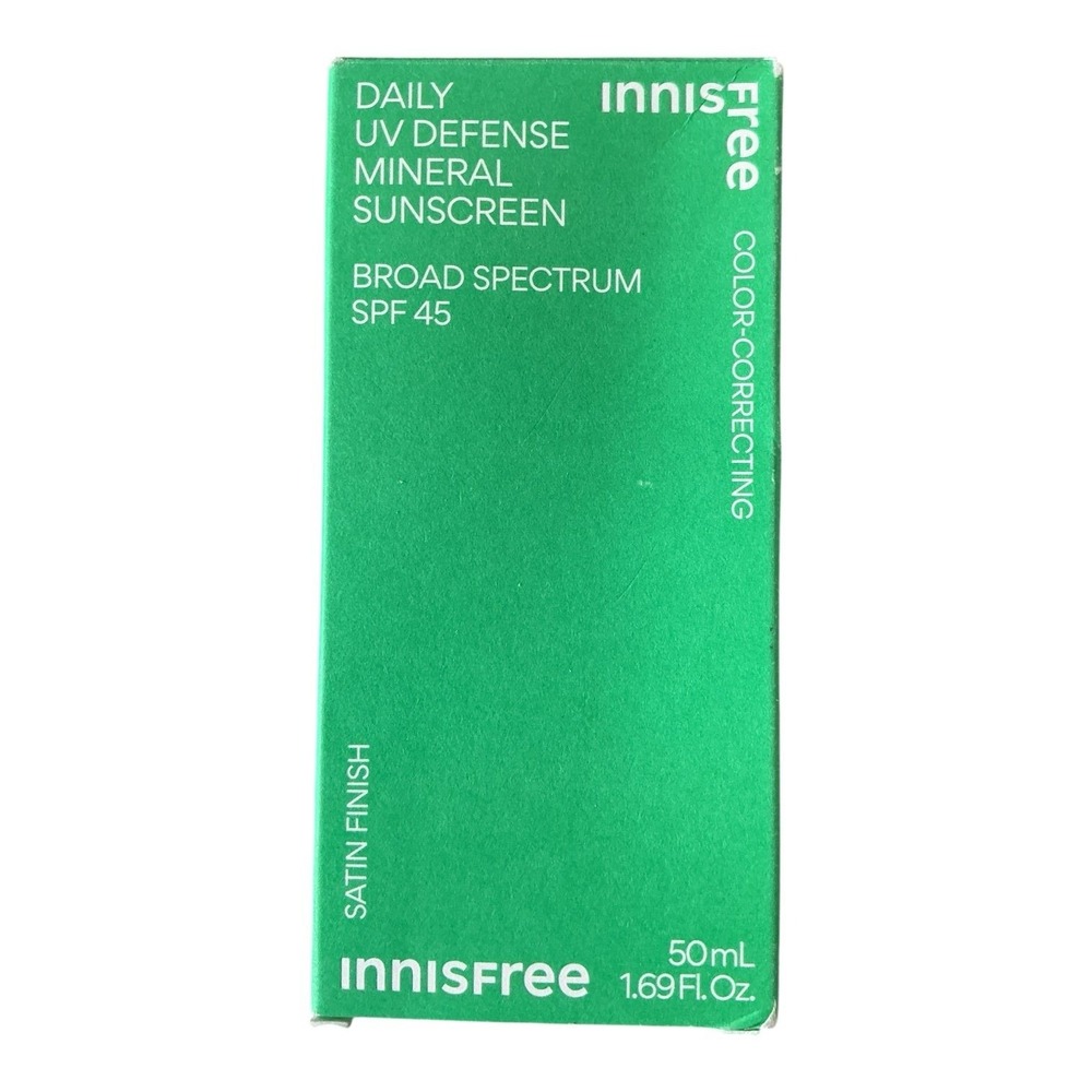Innisfree -‎ Daily UV Defense Mineral Sunscreen (1.69 oz) SPF 45 Face